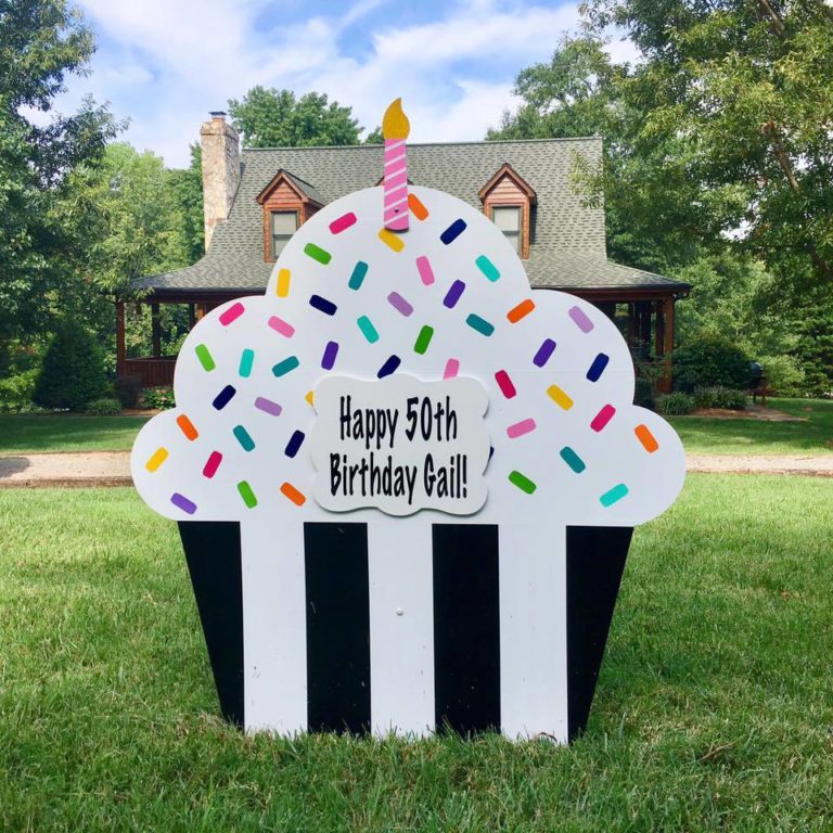 Birthday Yard Signs North Jersey Storks